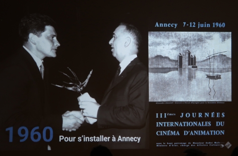 Le festival en 1960 à Annecy
