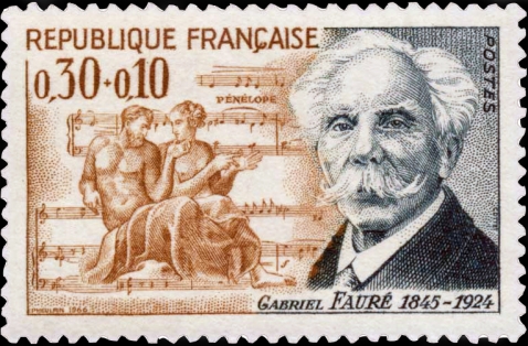Timbre Fauré 1966