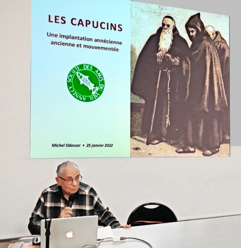 Le conférencier, Michel Odesser