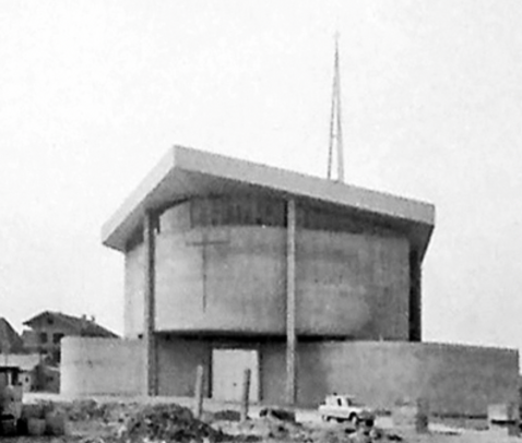 L'église Saint-Louis de Novel