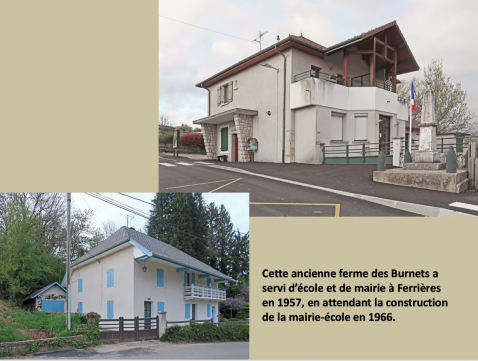Ancienne ferme des Burnets à Ferrières
