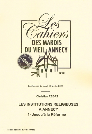 Les Institutions Religieuses à Annecy (jusqu'à la Réforme)