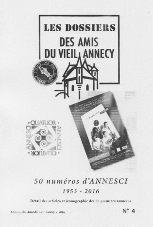 50 numéros d'Annesci : 1953-2016