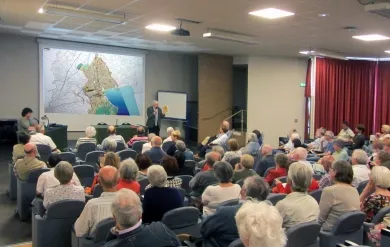 flanerie en suivant les anciens cadastres